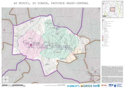Microplanning: Mupoyi, Dibaya, Kananga, Kasai-Central, COD (2025)