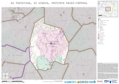 Microplanning: Tshikisha, Dibaya, Kananga, Kasai-Central, COD (2025)