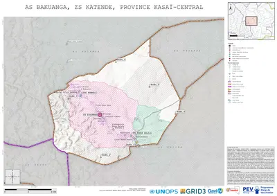 Microplanning: Bakuanga, Katende, Kananga, Kasai-Central, COD (2025)