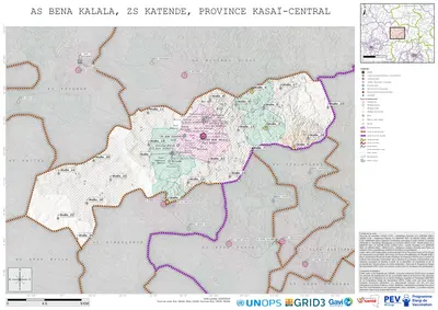 Microplanning: Bena-Kalala, Katende, Kananga, Kasai-Central, COD (2025)