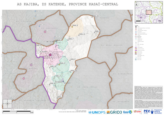 Microplanning: Kajiba, Katende, Kananga, Kasai-Central, COD (2025)