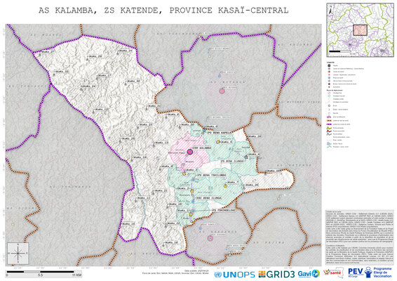 Microplanning: Kalamba, Katende, Kananga, Kasai-Central, COD (2025)