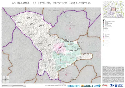 Microplanning: Kalamba, Katende, Kananga, Kasai-Central, COD (2025)