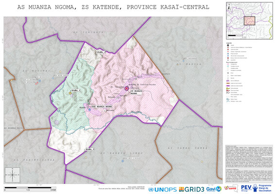 Microplanning: Muanza-Ngoma, Katende, Kananga, Kasai-Central, COD (2025)