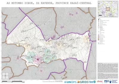 Microplanning: Mutombo-Dibue, Katende, Kananga, Kasai-Central, COD (2025)