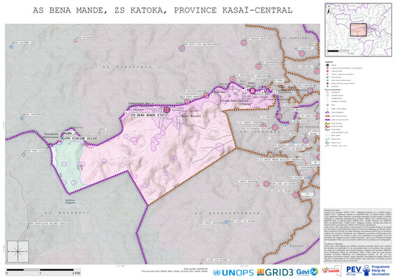 Microplanning: Bena-Mande, Katoka, Kananga, Kasai-Central, COD (2025)