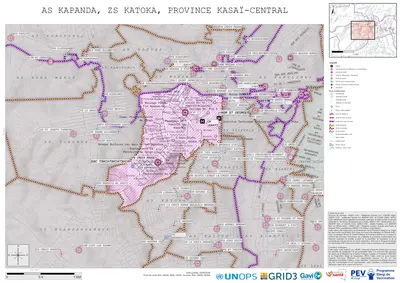Microplanning: Kapanda, Katoka, Kananga, Kasai-Central, COD (2025)