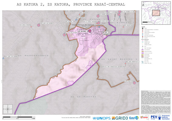 Microplanning: Katoka-2, Katoka, Kananga, Kasai-Central, COD (2025)