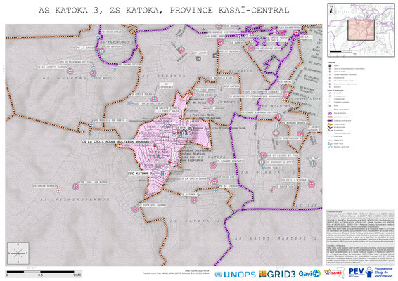 Microplanning: Katoka-3, Katoka, Kananga, Kasai-Central, COD (2025)
