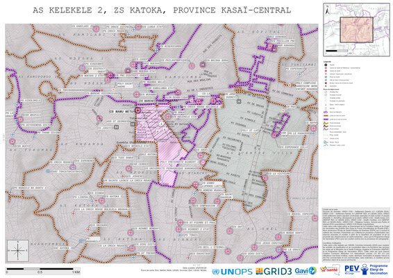 Microplanning: Kelekele-2, Katoka, Kananga, Kasai-Central, COD (2025)