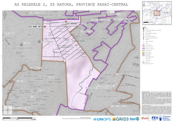 A: Kelekele-2, Katoka, Kananga, Kasai-Central, COD (2025)