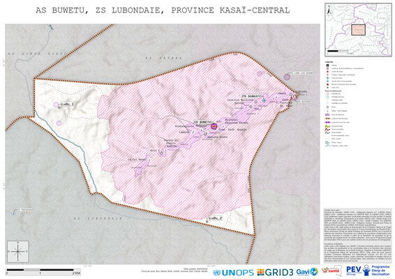 Microplanning: Buwetu, Lubondaie, Kananga, Kasai-Central, COD (2025)