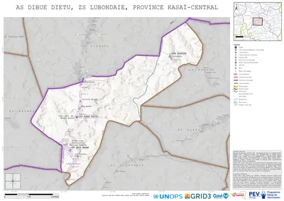 A: Dibue-Dietu, Lubondaie, Kananga, Kasai-Central, COD (2025)
