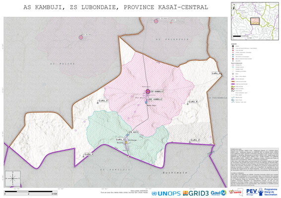 Microplanning: Kambuji, Lubondaie, Kananga, Kasai-Central, COD (2025)