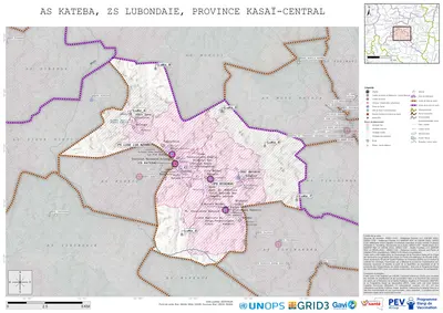 Microplanning: Kateba, Lubondaie, Kananga, Kasai-Central, COD (2025)