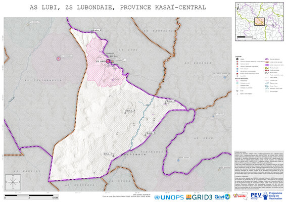 Microplanning: Lubi, Lubondaie, Kananga, Kasai-Central, COD (2025)