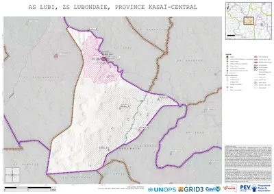 Microplanning: Lubi, Lubondaie, Kananga, Kasai-Central, COD (2025)