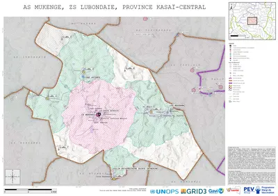 Microplanning: Mukenge, Lubondaie, Kananga, Kasai-Central, COD (2025)