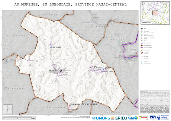 A: Mukenge, Lubondaie, Kananga, Kasai-Central, COD (2025)