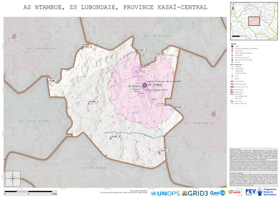 Microplanning: Ntambue, Lubondaie, Kananga, Kasai-Central, COD (2025)