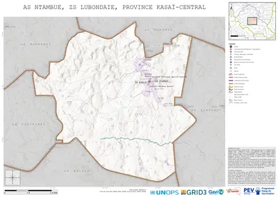 A: Ntambue, Lubondaie, Kananga, Kasai-Central, COD (2025)
