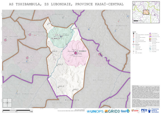 Microplanning: Tshibambula, Lubondaie, Kananga, Kasai-Central, COD (2025)