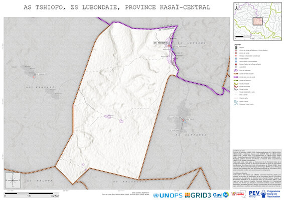 A: Tshiofo, Lubondaie, Kananga, Kasai-Central, COD (2025)