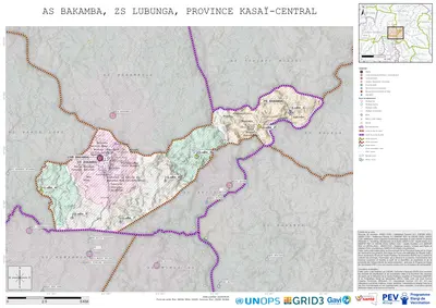 Microplanning: Bakamba, Lubunga, Kananga, Kasai-Central, COD (2025)