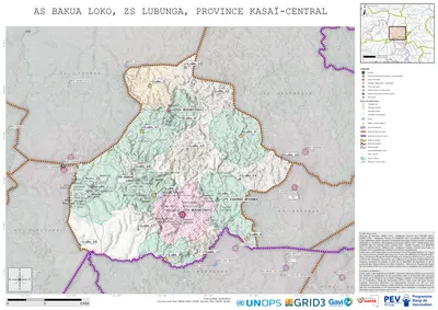 Microplanning: Bakua-Loko, Lubunga, Kananga, Kasai-Central, COD (2025)