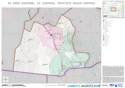 Microplanning: Bena-Kanyema, Lubunga, Kananga, Kasai-Central, COD (2025)