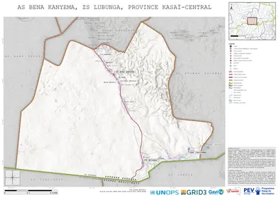 A: Bena-Kanyema, Lubunga, Kananga, Kasai-Central, COD (2025)