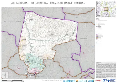 Microplanning: Lubunga, Lubunga, Kananga, Kasai-Central, COD (2025)