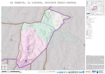 Microplanning: Kambote, Lukonga, Kananga, Kasai-Central, COD (2025)