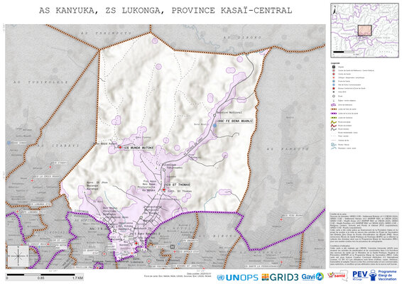 A: Kanyuka, Lukonga, Kananga, Kasai-Central, COD (2025)