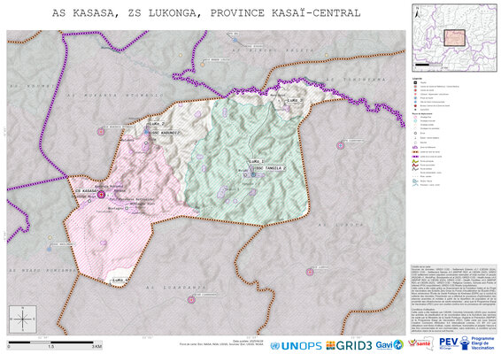 Microplanning: Kasasa, Lukonga, Kananga, Kasai-Central, COD (2025)