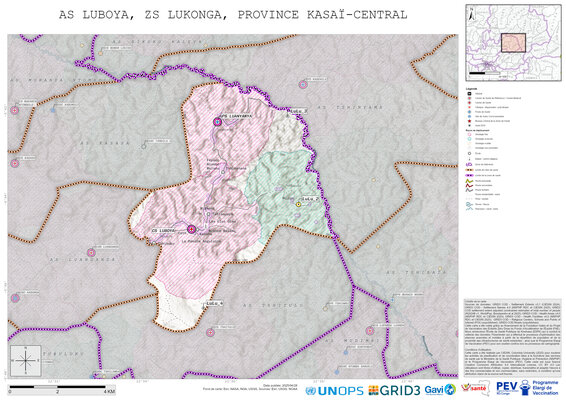 Microplanning: Luboya, Lukonga, Kananga, Kasai-Central, COD (2025)