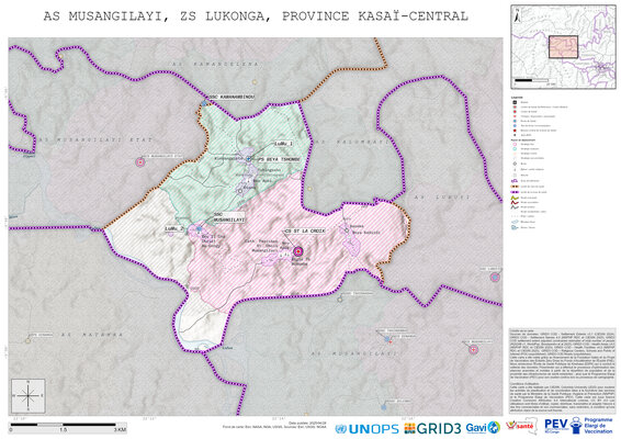 Microplanning: Musangilayi, Lukonga, Kananga, Kasai-Central, COD (2025)
