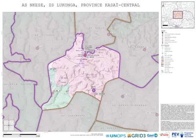 Microplanning: Nkese, Lukonga, Kananga, Kasai-Central, COD (2025)
