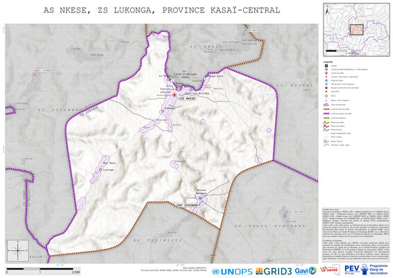 A: Nkese, Lukonga, Kananga, Kasai-Central, COD (2025)
