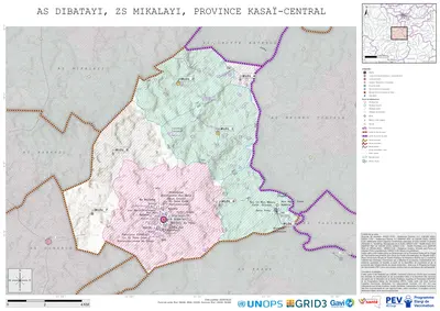 Microplanning: Dibatayi, Mikalayi, Kananga, Kasai-Central, COD (2025)