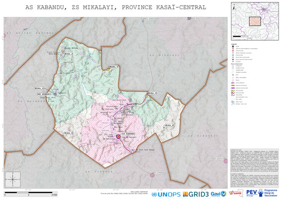 Microplanning: Kabandu, Mikalayi, Kananga, Kasai-Central, COD (2025)