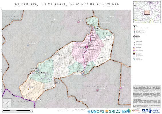 Microplanning: Kadiata, Mikalayi, Kananga, Kasai-Central, COD (2025)