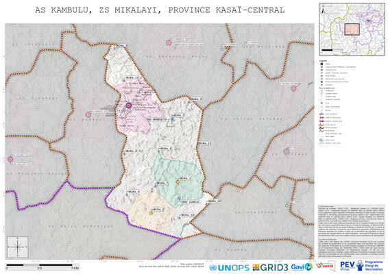 Microplanning: Kambulu, Mikalayi, Kananga, Kasai-Central, COD (2025)