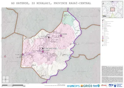 Microplanning: Katende, Mikalayi, Kananga, Kasai-Central, COD (2025)