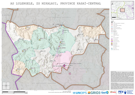 Microplanning: Lulengele, Mikalayi, Kananga, Kasai-Central, COD (2025)