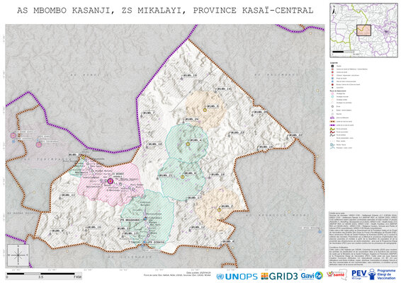 Microplanning: Mbombo-Kasanji, Mikalayi, Kananga, Kasai-Central, COD (2025)