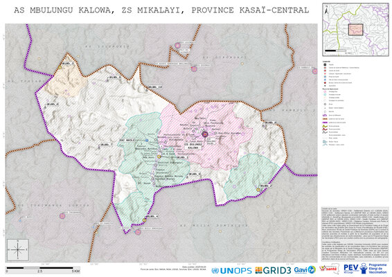 Microplanning: Mbulungu-Kalowa, Mikalayi, Kananga, Kasai-Central, COD (2025)