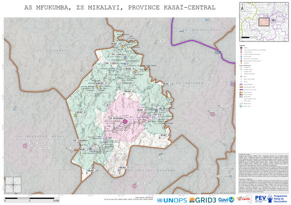Microplanning: Mfukumba, Mikalayi, Kananga, Kasai-Central, COD (2025)