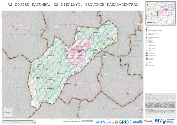 Microplanning: Ndjibu-Katumba, Mikalayi, Kananga, Kasai-Central, COD (2025)