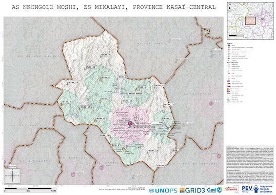Microplanning: Nkongolo-Moshi, Mikalayi, Kananga, Kasai-Central, COD (2025)